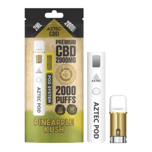 Aztec CBD Pod System 2000MG – Pineapple Kush